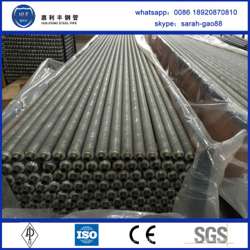 High Frequency copper tube and aluminum fins for refrigeration unit